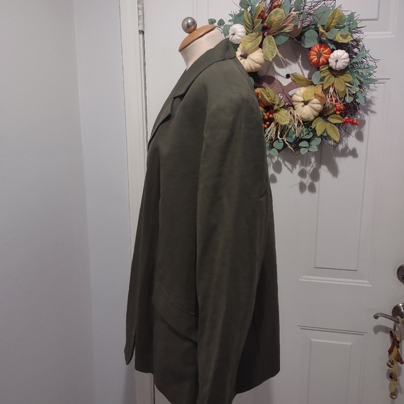 NWT Women's Blazer/Jacket Olive Green 20W - Picture 9 of 11